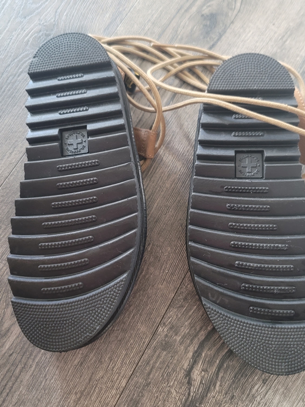 Dr Martens Nartilla sandals in sand nubuck - Picture 7 of 8